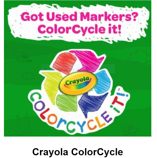 Recycle Markers~ Reduce Plastic Waste