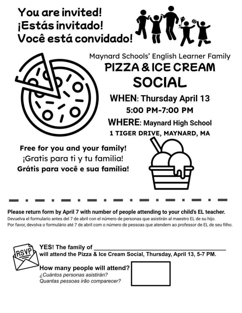 English Learner Family Pizza Night