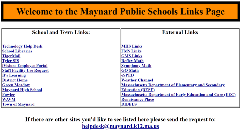 Maynard Public Schools